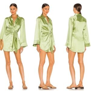 Song of Style Marta Dress in Pistachio Green Size XS